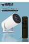 Portable 1080P Projector with Android 11, 5G WiFi, Bluetooth, 4K Support & 130" Display