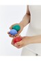Silicone Hand Wrist Finger Strengthening Exercise, (Set of 3 Green Red Blue - 3