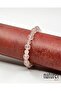 Pink Quartz Natural Stone Unisex Bracelet - 4
