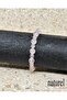 Pink Quartz Natural Stone Unisex Bracelet - 6