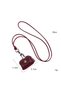 Leather Mini Item Bag - Women's Necklace - Keychain and Wallet in One! New Year's Gift - 8