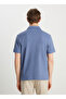 Light Blue Regular Fit Men's Polo T-Shirt W 2510720404 - 5