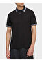 Black Men's Polo T-Shirt 76Gagt09 - 2