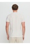 Altınyıldız Classics Crew Neck Striped White - Beige Men's T-Shirt Ace091252395_Bjz - 5