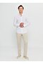 Altınyıldız Classics Comfort Fit Buttoned Collar White - Beige Men's Shirt Ace020252228_Bjz - 2