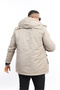 Men's Beige Coat - 5