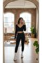 Slimming Special V-Cut Women's Sports Leggings Black - 7