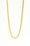 Steel Gold Thick Taiz Necklace 65 cm -no Darkening-