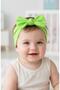 Baby Girl Children's Bow-Tie Hairband, 100% Cotton Combed Cotton, Non-Slip, Ultra Flexible Soft Headband