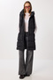 Hooded Long Inflatable Vest Black Lvp0001 - 2