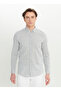 Altınyıldız Classics Slim Fit Buttoned Collar Gray Men's Shirt Ace020252224_Gri - 3