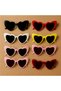 Heart Bride Bridesmaid Sunglasses Set of 8 Color Choice Wedding Bride Kina after Birthday Party - 7