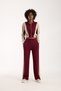 Urbnfit Women's Color Block Zipper Relaxed Fit Tracksuit Set / Women's Relaxed Fit Tracksuit - 9