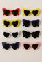 Heart Bride Bridesmaid Sunglasses Set of 8 Color Choice Wedding Bride Kina after Birthday Party - 3