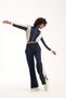Urbnfit Women's Color Block Zipper Relaxed Fit Tracksuit Set / Women's Relaxed Fit Tracksuit - 9