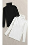 Thick Sweater 2-Piece Ready-To-Wear Pack Seasonal Savior Piece Cotton Turtleneck Ribbed Slimfit - 4