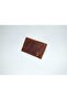 Envelope Style Snap Fastener Genuine Leather Mini Card Holder Wallet – Men & Women - 3