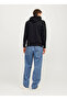 JJTILEY SWEAT HOOD LN سويت شيرت رجالي أسود - 2