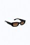Premium Miniframe Small Orange Sunglasses Acetate Durable Frame Uv400 - 6