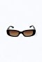 Premium Miniframe Small Orange Sunglasses Acetate Durable Frame Uv400 - 5