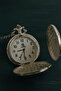 Ottoman Tuğra Themed Chain Pocket Watch - 2