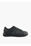 Men's Black Sneakers with Bold Side Logo – Sporty Striped Design for Effortless Everyday Styling - 2