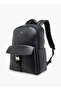 Solid Backpack with Adjustable Shoulder Straps - 31x17x43 cms - 2