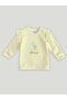 ® 100% Bamboo Flamingo Printed Co-ord Set | | Full-Sleeve T-Shirt & Comfy Pants - Soft Yellow - 5