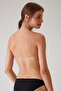 حمالة صدر Pisa Micro Strapless Back Low Cut - مدعمة بالحمالات مع ألوان متعددة وحزام كتف شفاف كهدية - 4