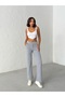 Women's Straight Leg Baggy Cut Sweatpants - 5