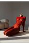 Red Gloved Fancy Body Stocking - 4