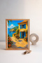 2 Pcs 1000 Piece Puzzle - Autumn Cafe Journey and Bike by the Sea - 3