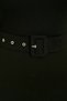 Flexible Knitwear Fabric Belt Detailed Long Sleeve Round Collar Black Dress And Belt Suit 002 - 4