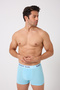 Cotton Lycra Flexible Fabric Printed Colorful Patterned Set of 3 Men's Boxers - 5