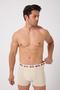 Cotton Lycra Flexible Fabric Printed Colorful Patterned Set of 3 Men's Boxers - 4
