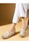 Feles Floral Patterned Espadrille Women's Ballet Shoes Ten - 2