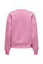 Onlsofıa L/S Word O-Neck Swt Women's Sweat 15329876 Fuchsia Pink