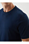 Crew Neck Combed Cotton Men's T-Shirt - 4