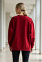 Unisex 3-Piece Khaki Smoked Claret Red Crew Neck Oversize Sweatshirt Pack - 7