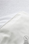 Mattress Mattress Fitted White Cotton Water Liquid Proof Mattress Protector Single Double Anti-Sweat Mattress Mattress Protector - 7