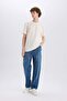 Baggy Fit Straight Leg Cotton Faded Effect Jean Trousers D7318Ax25Sp - 3