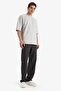 Loose Fit Crew Neck Short Sleeve Heavy Fabric Basic Plain T-Shirt B4844Ax25Sp - 2