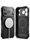 iPhone 17 Pro Max Case Cover | Rugged Gear Magnetic Series | Black