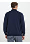 Altınyıldız Classics Polo Collar Standard Navy Blue Men's Sweater Ace492510002/Trico Polo Collar - 5