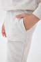 طقم بدلة رياضية رمادية اللون للبنات برقبة دائرية وطباعة مطبوعة ومناسبة للشتاء RP3506-C-V2 - 4