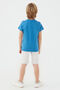U.S. Polo Assn Light Blue Boy Bermuda Suit - 5