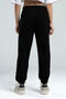 Girl's Pigment Printed Summer Regular Fit Black Sweatpants 342283W-C-V1 - 4