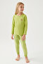 U.S. Polo Assn Girls' Green Pajama Set - 2