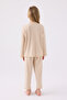 U.S. Polo Assn Girls' Cream Pajama Set - 5