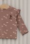 Baby Girl Brown 2-Piece Baby Set - 2